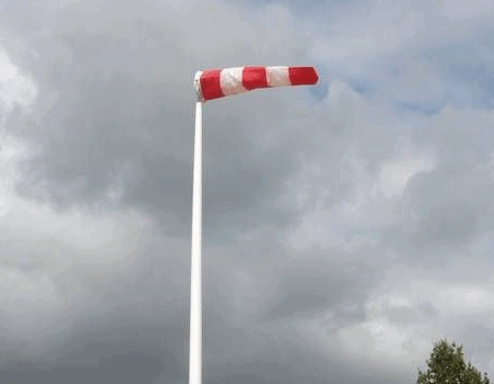 Windkorf Ø 30 cm en windzak 150 cm lang