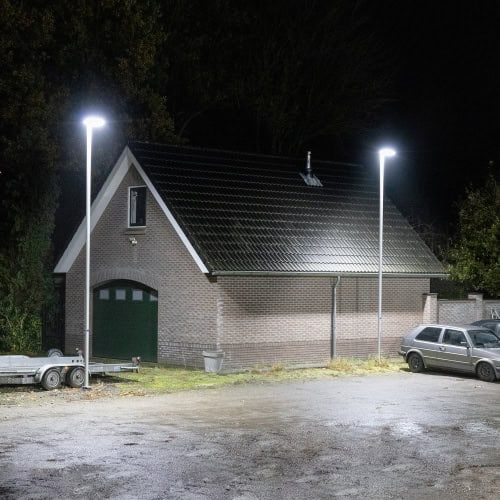 Kantelbare terrein lichtmast - 4 meter